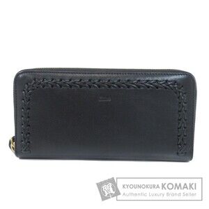 Chloe logo Crocodile long Wallet leather